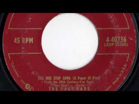 Four Lads - "The Bus Stop Song (A Paper Of Pins)"