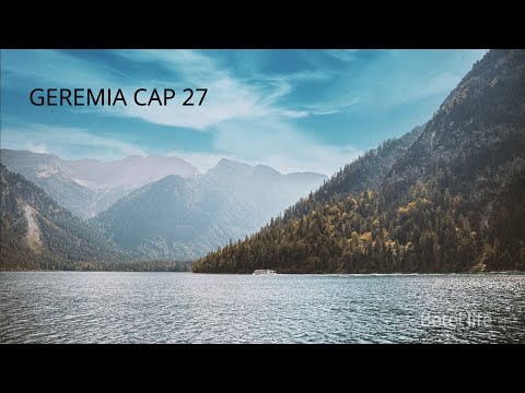 GEREMIA CAP 27 BIBBIA AUDIO E VIDEO SOTTOMISSIONE A NABUCODONOSOR CONSIGLIATA DA GEREMIA