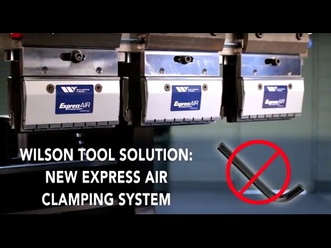 Press Brake Clamping System | Wilson Tool Express Air