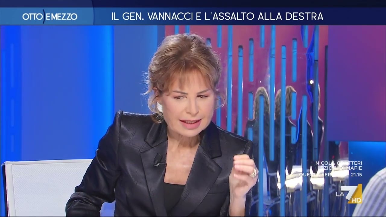 "Le piacciono i clandestini": la provocazione di Vannacci e la dura replica di Lilli Gruber