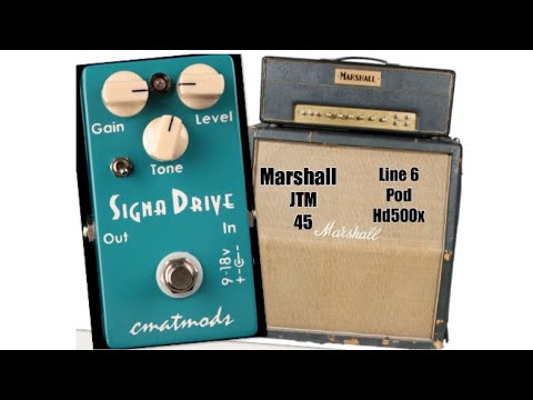 Signa Drive by Cmat Mods | RockBoard | PedalPedia