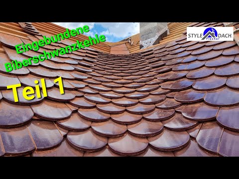 Eingebundene Biberschwanzkehle - Teil 1 - 3 Ziegel breit - Live aus Langensteinbach