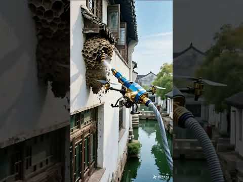 Drone vs. Hornets: Stress Relief Gone Wild!