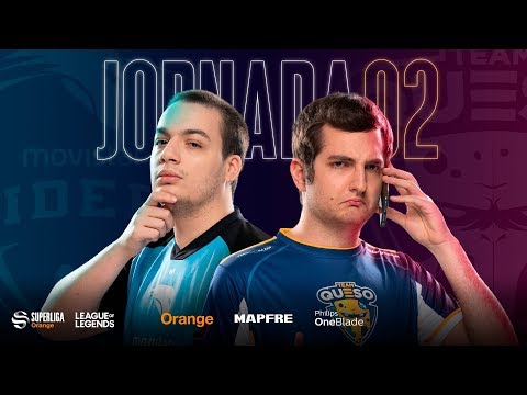 TELEPIZZA TEAM QUESO VS MOVISTAR RIDERS | Superliga Orange League of Legends |Jornada 2 |