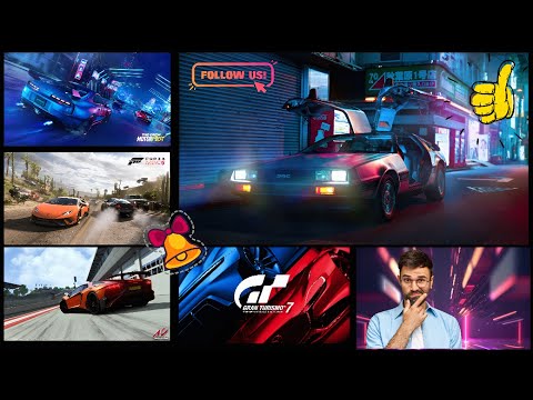DeLorean DMC 12 : The Crew Motorfest vs Forza Horizon 5 vs Gran Turismo 7 vs Assetto Corsa !!