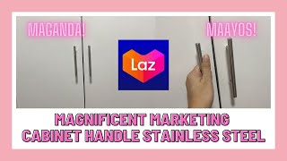 LAZADA MAGNIFICENT MARKETING CABINET HANDLE STAINLESS HALLOW HANDLE 7925 96mm (10 PCS) QUALITY BA?