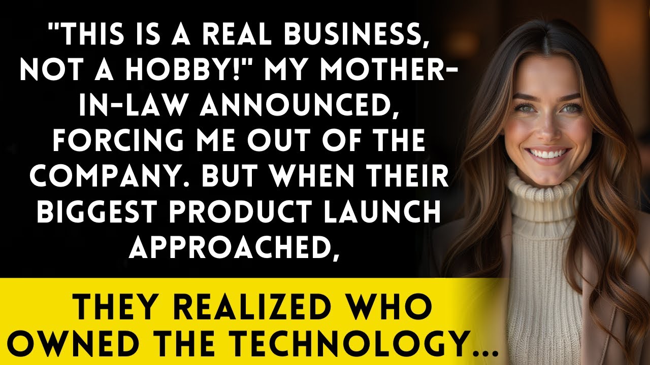 Mother-in-Law Kicked Me Out Of The Family Business. She Forgot Who Had The Patents