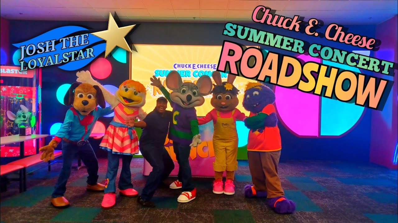 Chuck E. Cheese Summer Concert Roadshow! 2023! Montfort, Dallas TX | Josh The Loyalstar