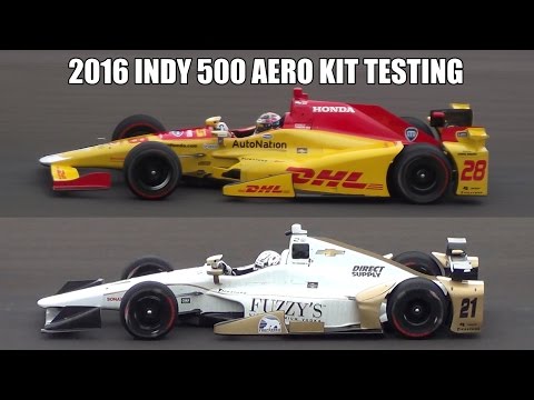 Thumbnail for #IndyCar Indy 500 Aero Kit Test Day (April 06, 2016) PURE SOUND by Honda Aero