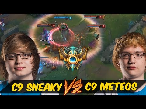 C9 SNEAKY vs C9 METEOS | CAITLYN vs ELISE | Full Game Highlights