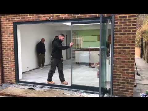Frameless Glass Curtain Installation - Chatham, UK