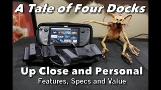 Steam Deck: A Tale of Four Docks ... Which one is right for you?