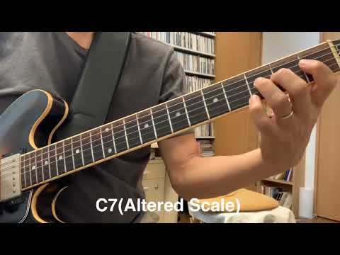 Charlie Parker Licks for Guitar 5 C7(Altered Scale)