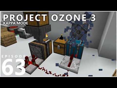 Hypnotizd - Project Ozone 3 Kappa Mode - TRANSLOCATION AUTOMATION [E63] (Modded Minecraft Sky Block)