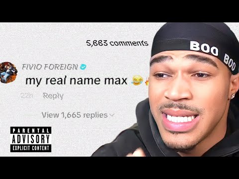 Plaqueboymax reacts to FIVIO FOREIGN - PLAQUEBOYMAX