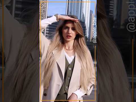 DUBAI Model NIKOLETA Facts #ai #shortsart #lookbook #shortsfeed #fashion #facts #dress #shorts #yt