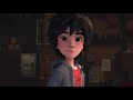 Kingdom Hearts 3 Cutscenes San Fransokyo English Dub