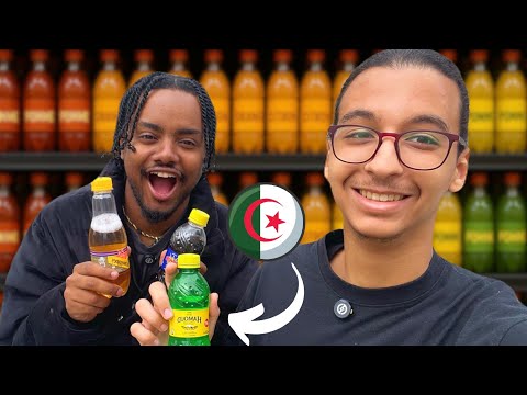 His First Time Trying Algerian Products – 🇩🇿🇪🇹 (@jahnnyVLOGS)