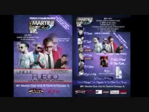 Tuty Flowz, Fuego La Musica Del Futuro & Unique Live @Martini club,  August 12  DONT MISS THIS EVENT