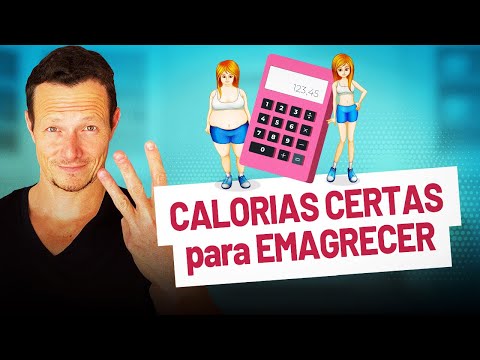 Quantas Calorias Comer Por Dia p/ Queimar Gordura? (3 PASSOS!)