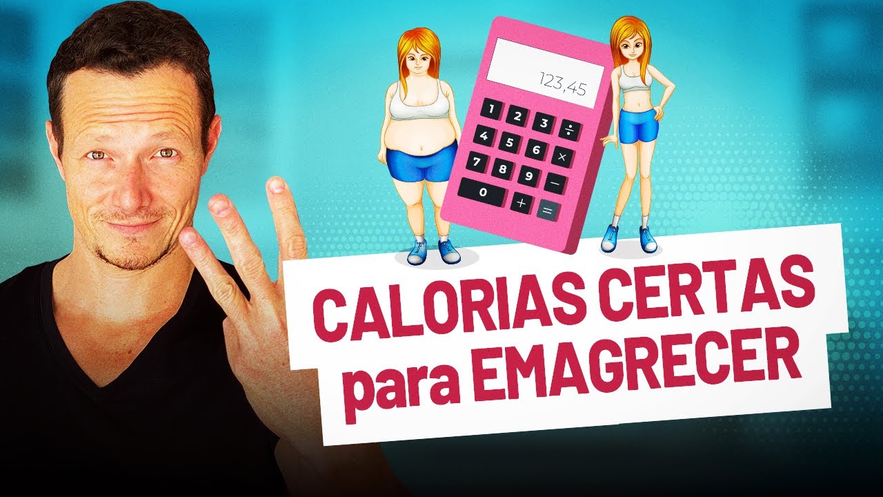 Quantas Calorias Comer Por Dia p/ Queimar Gordura? (3 PASSOS!)