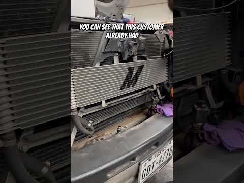 Replacing the transmission lines on this 2002 LB7 Silverado #LB7 #Duramax