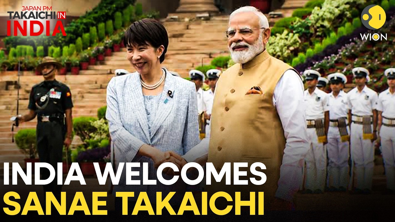 India-Japan Summit LIVE: Japan PM Takaichi Receives Grand Ceremonial Welcome At Rashtrapati Bhavan