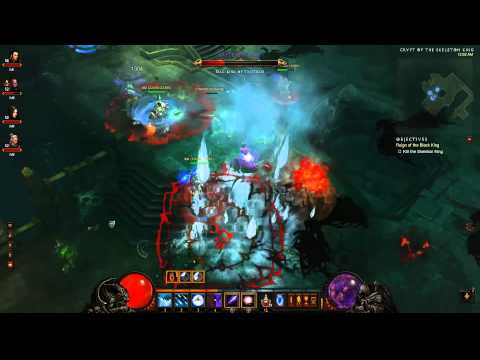 Boss Battle: Skeleton King (4 Player Co-Op) - Hell