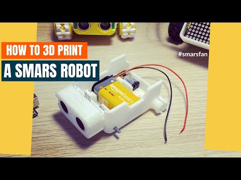YouTube Thumbnail for How to 3d Print a SMARS Robot
