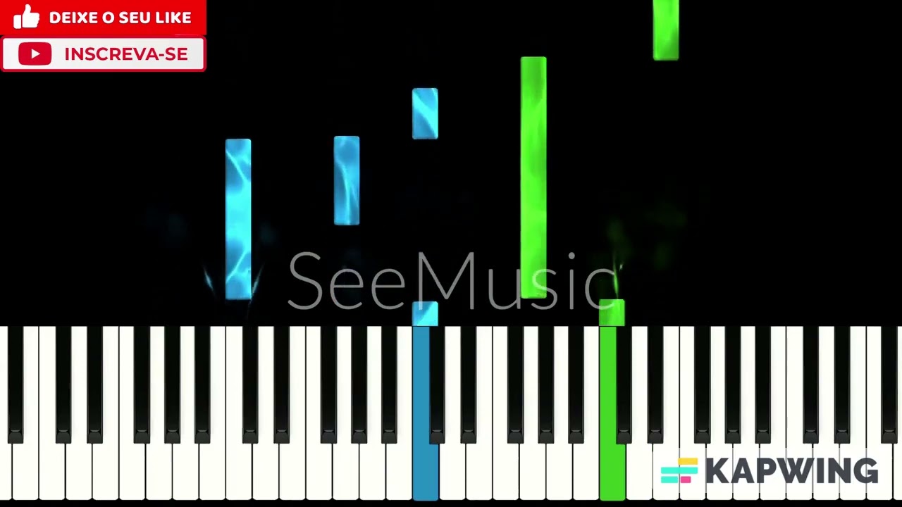 Chuvas de Bênçãos (Cantor Cristão) | Piano Tutorial + Partitura