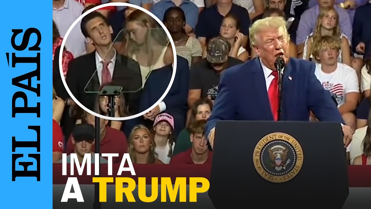 Un hombre se BURLA DE TRUMP en pleno DIRECTO | EL PAÍS