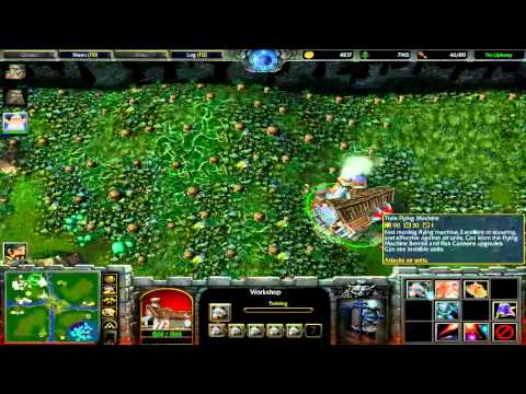 Warcraft Frozen Throne | Human 1v1v1v1 part 3