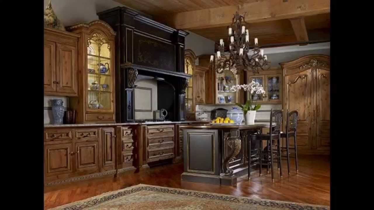 Creative Rustic kitchen cabinets design