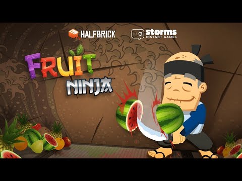 Fruit Ninja: Gameplay Walkthrough Part 1 - Slicing Fruit! (iOS, Android