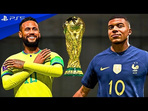 FIFA 23 - France Vs Brazil - FIFA World Cup 2022 Final Qatar | PS5™ [4K ] Next Gen #ps5