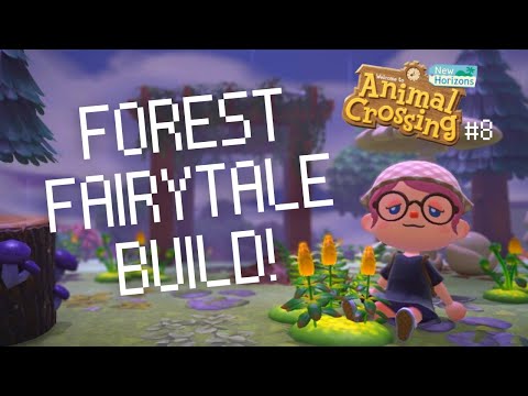 fairytale forest build & catching up with the girlies | acnh