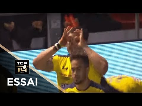 TOP 14 - Essai Rémy GROSSO (ASM) - Toulon - Clermont - J25 - Saison 2018/2019
