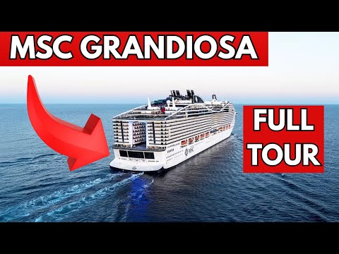 INSIDE MSC Grandiosa Cruise Ship Tour (Deck by Deck)