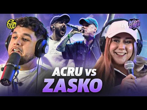 MASTERCLASS and LEAP OF THE VOID IN BATTLE! - Reaction to ACRU vs ZASKO - FMS WS - EYOU