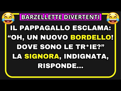 La BARZELLETTA Più DIVERTENTE di Sempre | Il Pappagallo Inopportuno | Barzellette Divertenti