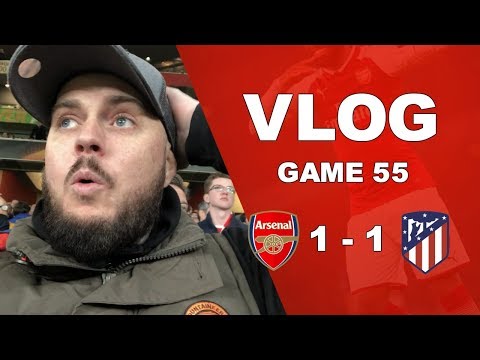 ARSENAL 1 v 1 ATLÉTICO MADRID - THAT FEELS LIKE DEFEAT - MATCHDAY VLOG