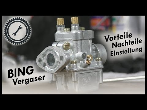 Der BING-Vergaser - Vor- und Nachteile, Einstellung - Simson Tutorial