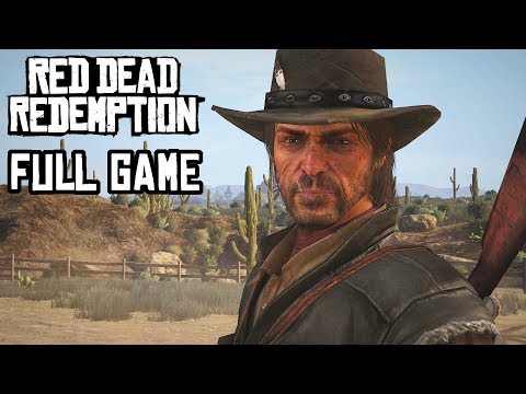 Red Dead Redemption - FULL GAME WALKTHROUGH - (XBOX ONE X) - No Commentary