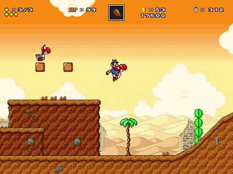 Super Mario Bros. X2 (Beta 4.4.1 HotFix): The Ultimate Expedition - Worlds 2-5 (New version) & 2-A