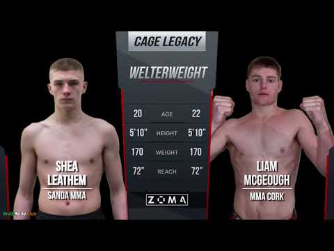 Shea Leathem vs Liam McGeough - Cage Legacy 14