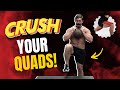 Build MASSIVE & POWERFUL Legs With This Kettlebell Quad Killer! | Coach MANdler