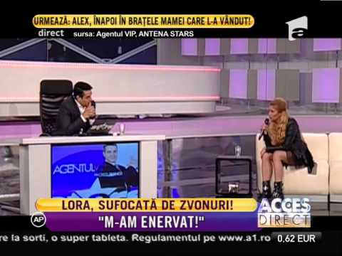 Lora s-a trezit târâtă într-un scandal!