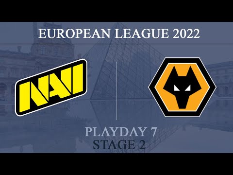 NAVI vs WOL @Oregon | EUL 2022 Stage 2 | Playday 7