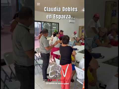 Entre Voces - Claudia Dobles se esconde en Esparza