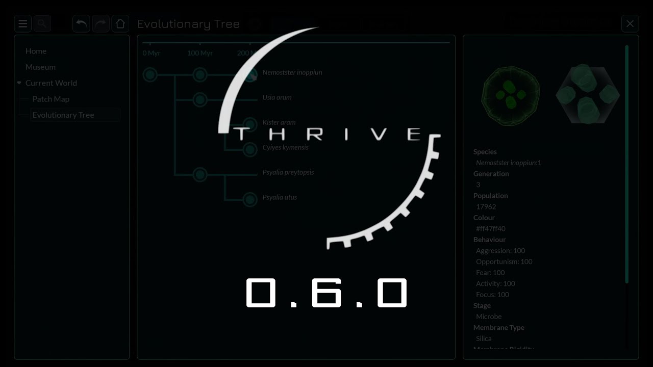 Thrive 0.6.0 Gameplay